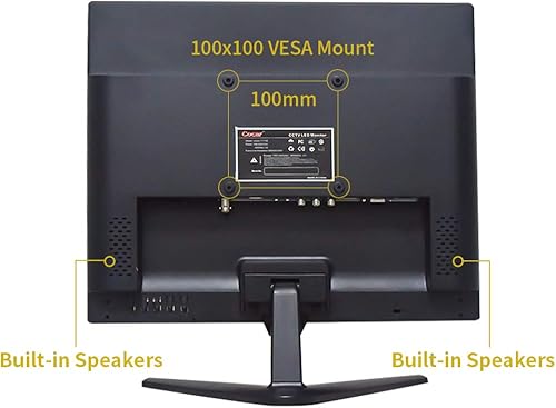 Miniatura 3 de Cocar Monitor de seguridad CCTV, monitor de vigilancia de seguridad de 19 pulgadas para sistemas de seguridad del hogar, cámara de vigilancia STB