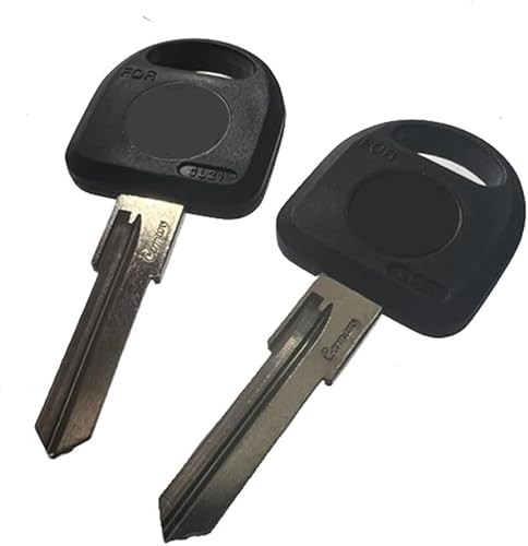 ihave Repuesto para 2 llaves en blanco 3 5 6 7 Series E12 E21 E23 E24 E28 E30 M3 M5 tipo cuadrado