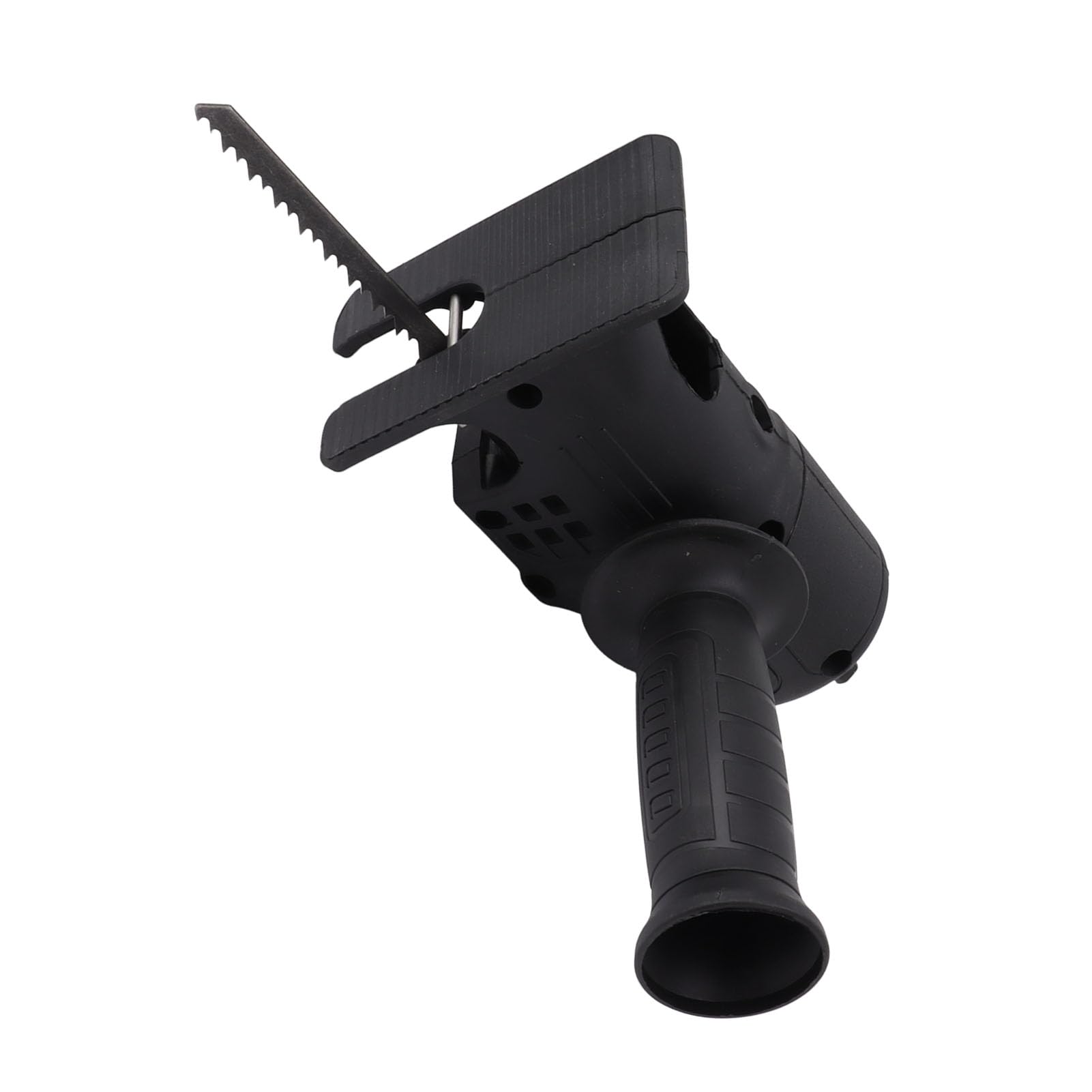 Aramox Adapter do Piły Szablastej Adapter Wiertła ABS do Wyrzynarki 3–13 Mm Uchwyt Boczny z 3 Szczękami Szybkozłączka Przenośne Cięcie dla Użytkowników Drewna, Metalu, Tworzyw Sztucznych