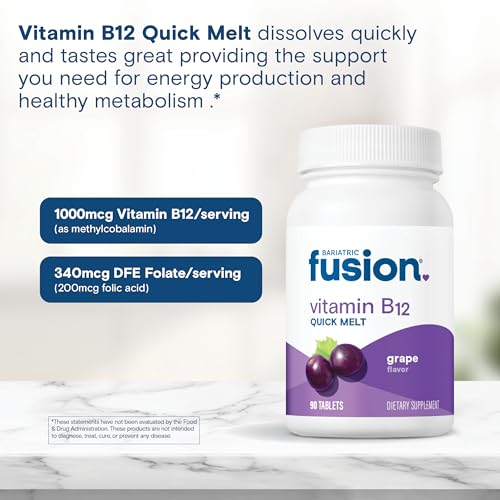 Bariatric Fusion Vitamin B12 Quick Melts