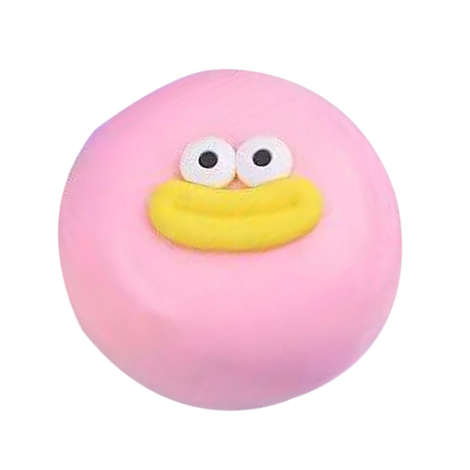 Smushers Fidget Toys, Deep Tactile Stimulation, 10cm, Slow Rising Stress Balls, Smushers Face Sensory Toy, Shareable Fidget Fun, For Boys Girls Children Teens Men Women Adult
