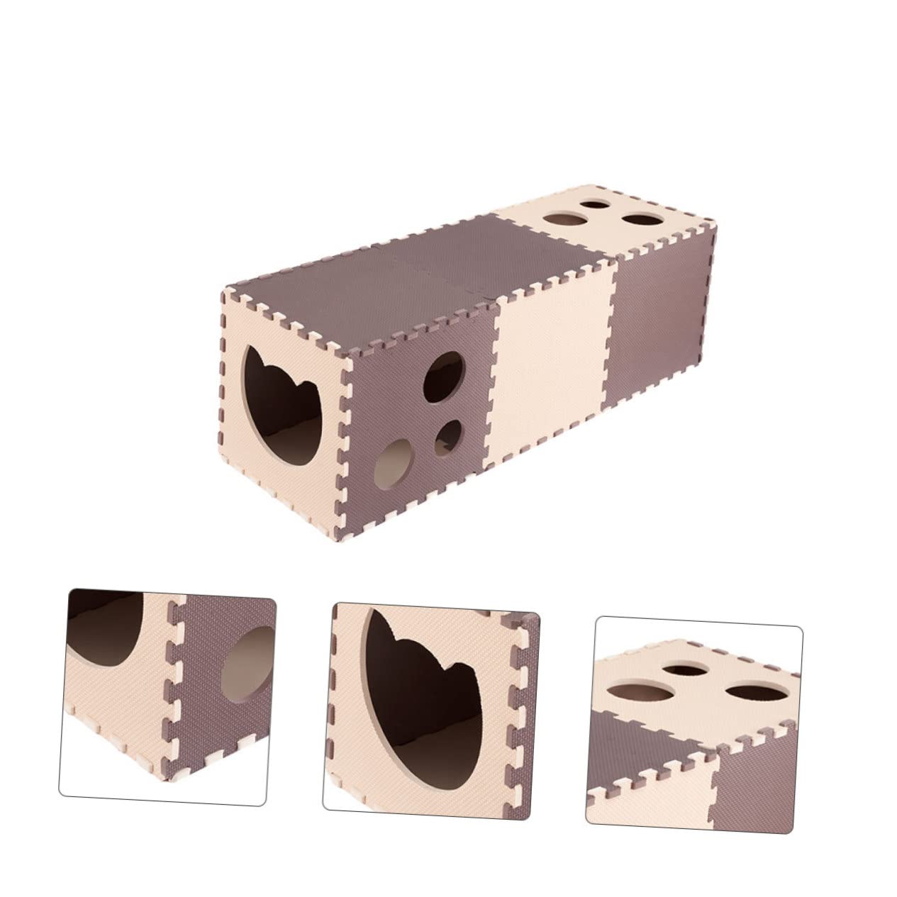 SUPVOX Tunnel De Jouets pour Chat Amusant Et Résistant Accessoire De Jeu pour Chaton Jouet Interactif Léger Et Facile à Ranger