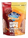 Blue Diamond Almond Mash Ups, Cinnamon and Maple Snack Nuts, 14 oz Resealable Bag