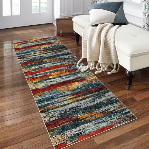 Tappeto Cucina Antiscivolo Lavabile 90 x 130 cm Tappeto Cucina Tappeto Bagno Antiscivolo Tappeti Stretti Tappeto Ingresso Corridoio per Cucina Bagno Soggiorno Camera da Letto antiscivolo Tappeto