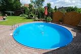 Schwimmbecken Schwimmbad Rundpool 450 x 120 Rund Becken Pool Gartenpool #102271
