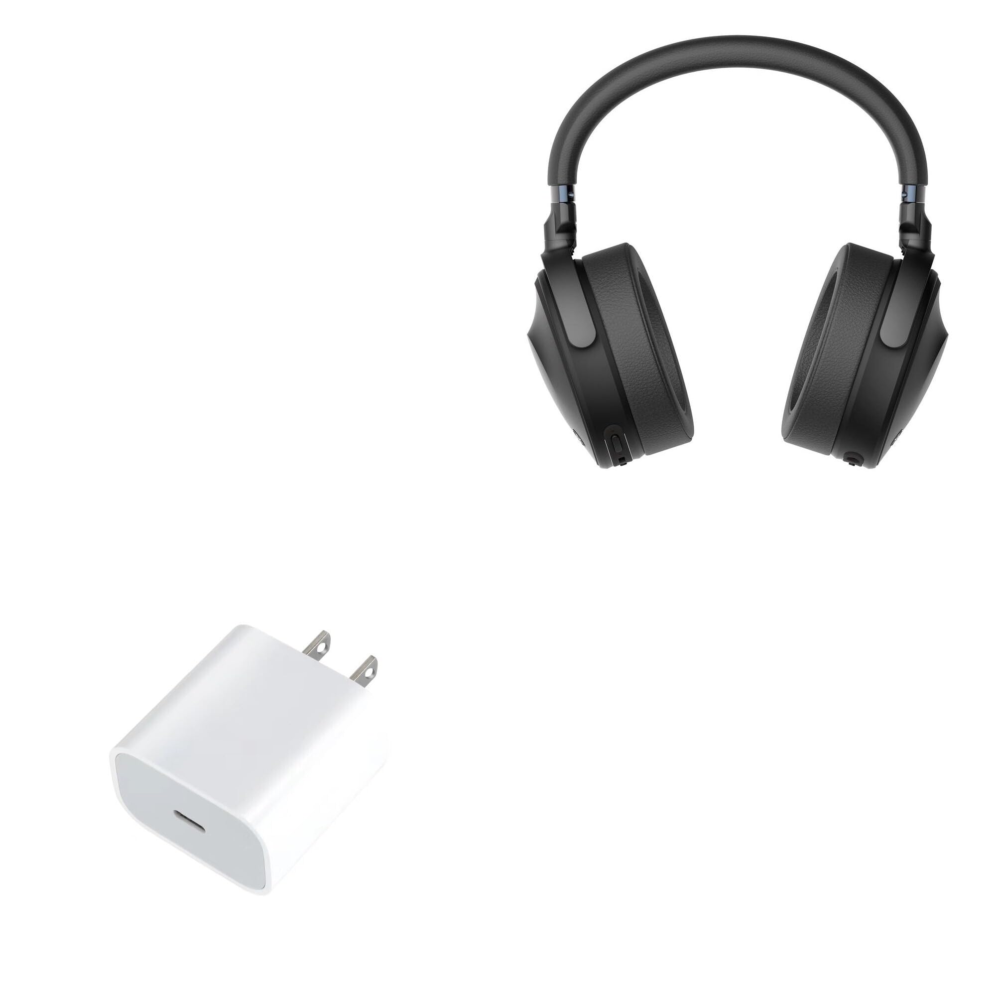 BoxWave Charger Compatible with Yamaha YH-E700A - PD GAN miniCube (30W), 30W Tiny PD GAN Type-C Wall Charger - Winter White