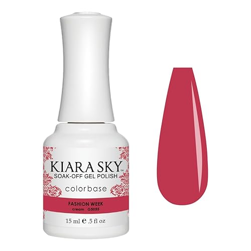Miniatura 12 de KIARA SKY Esmalte de gel Soak-Off All In One 0.5 fl oz G5047 Power Move (tono rosa intenso)