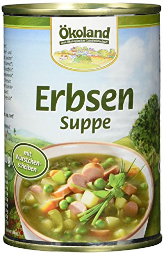 ÖKOLAND Erbsensuppe, 6er Pack (6 x 400 g) Cover