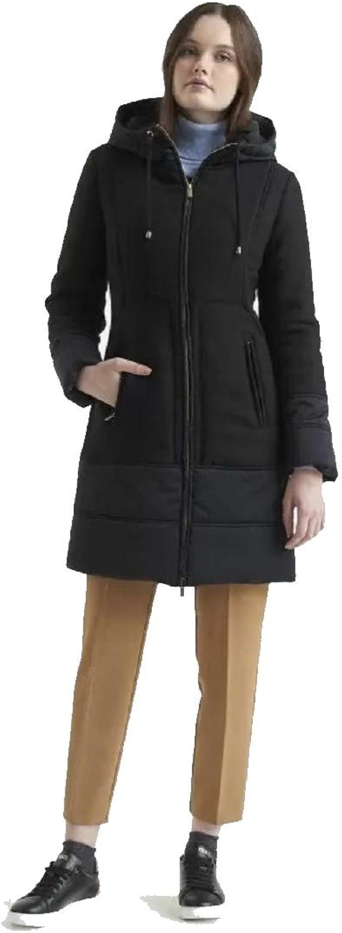 ALVIERO MARTINI 1 Classe Caban Imbottito in Triplo Crepe Nero : Amazon.it:  Abbigliamento