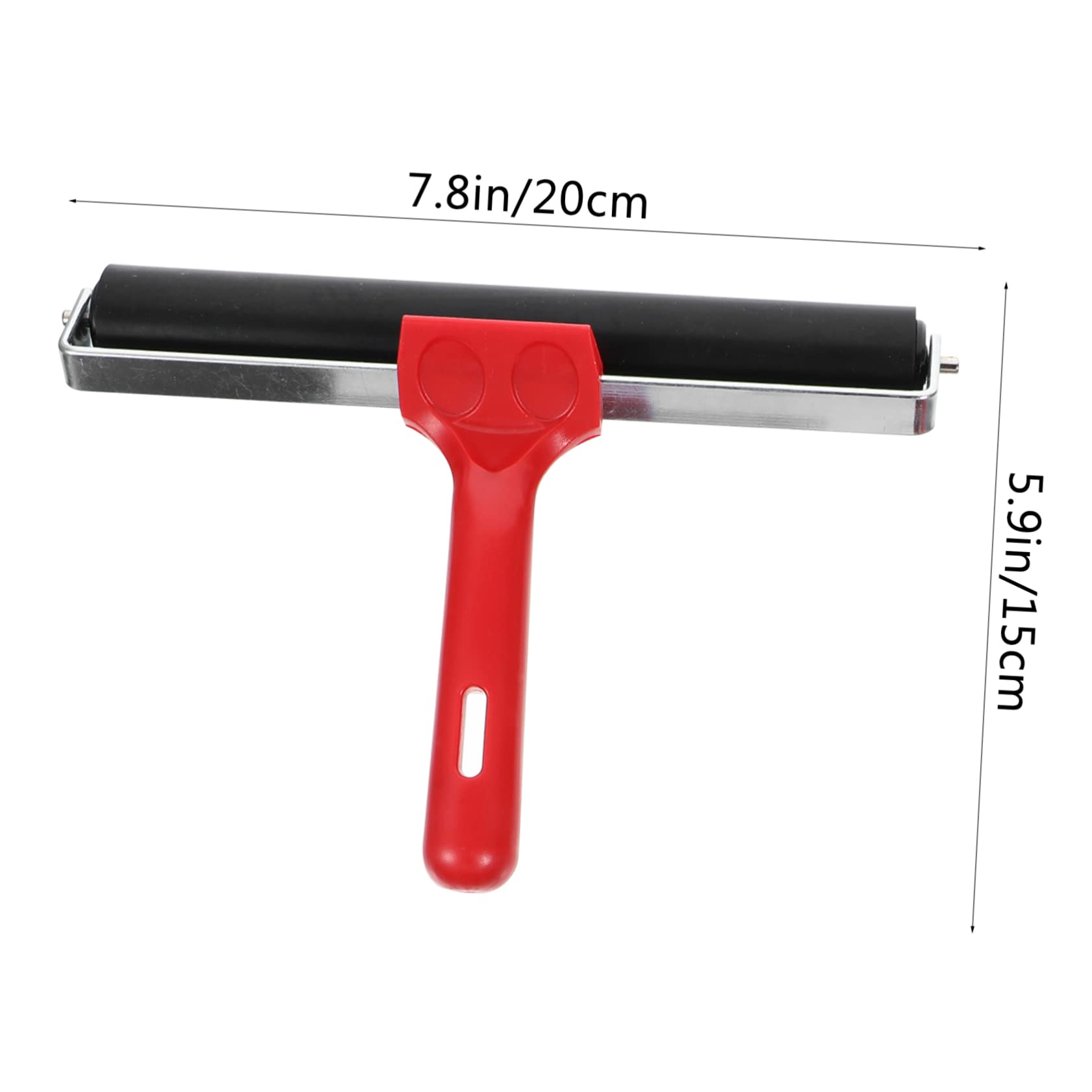 HOMSFOU Oil Painting Tool 4pcs Professional Rubber Roller Printmaking Craft Stamping