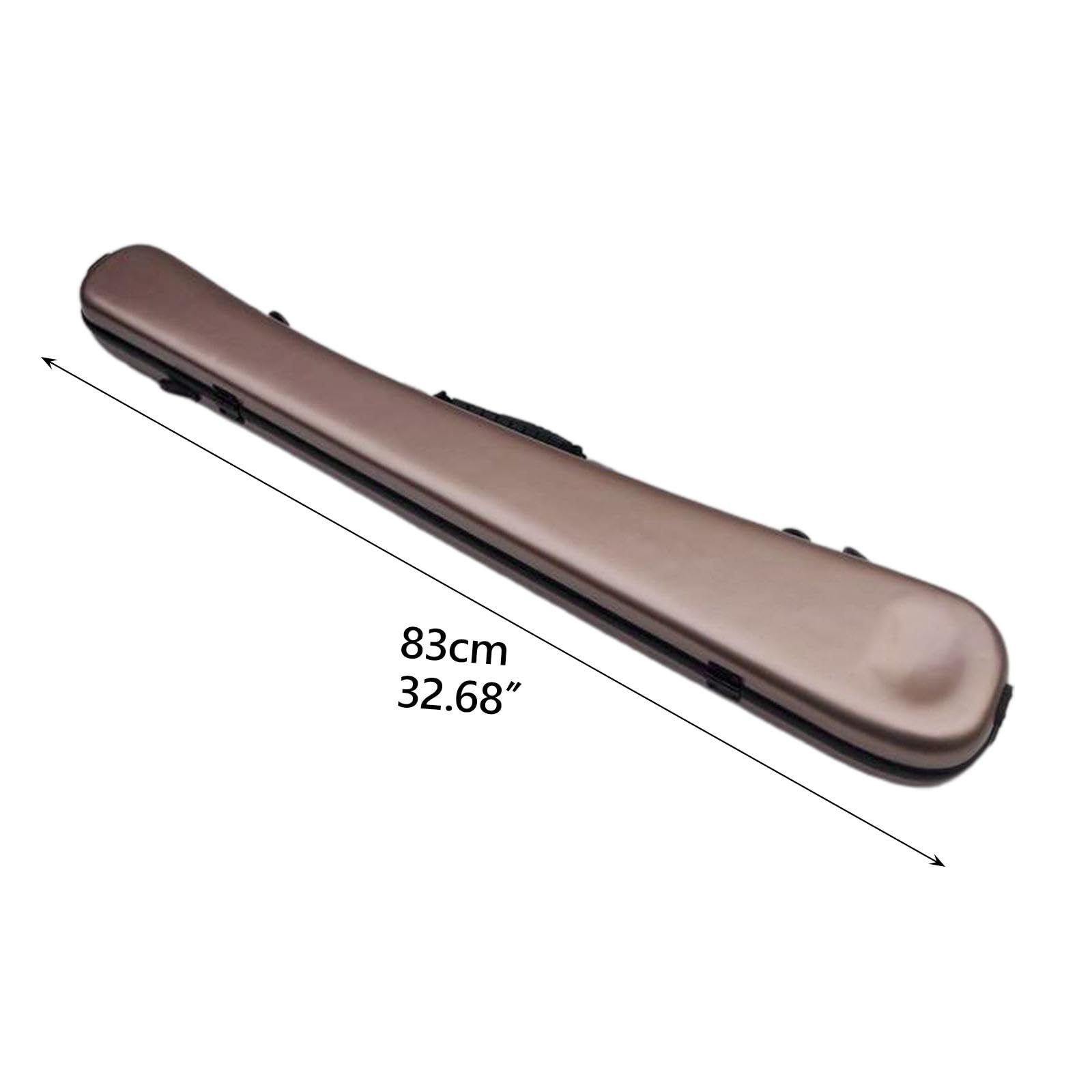 Cellobogenetui, Bassbogenbox, Gepolstert, Instrumentenzubehör, Tragetasche, Hartschalen Bogenetui für Camping Bühnenauftritte, Roségold