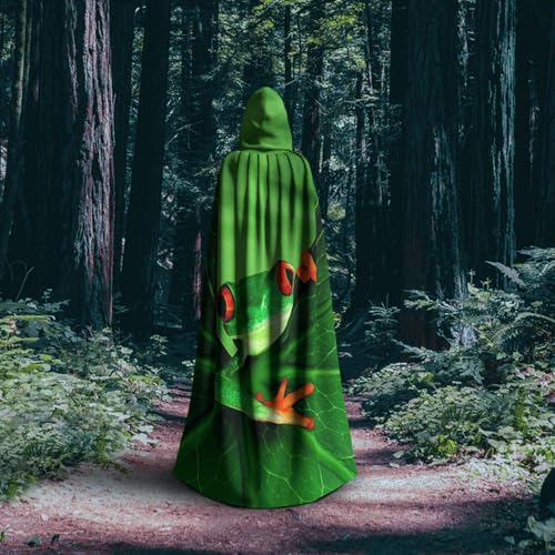 Cape à capuche grenouille : le déguisement confortable de Noël
