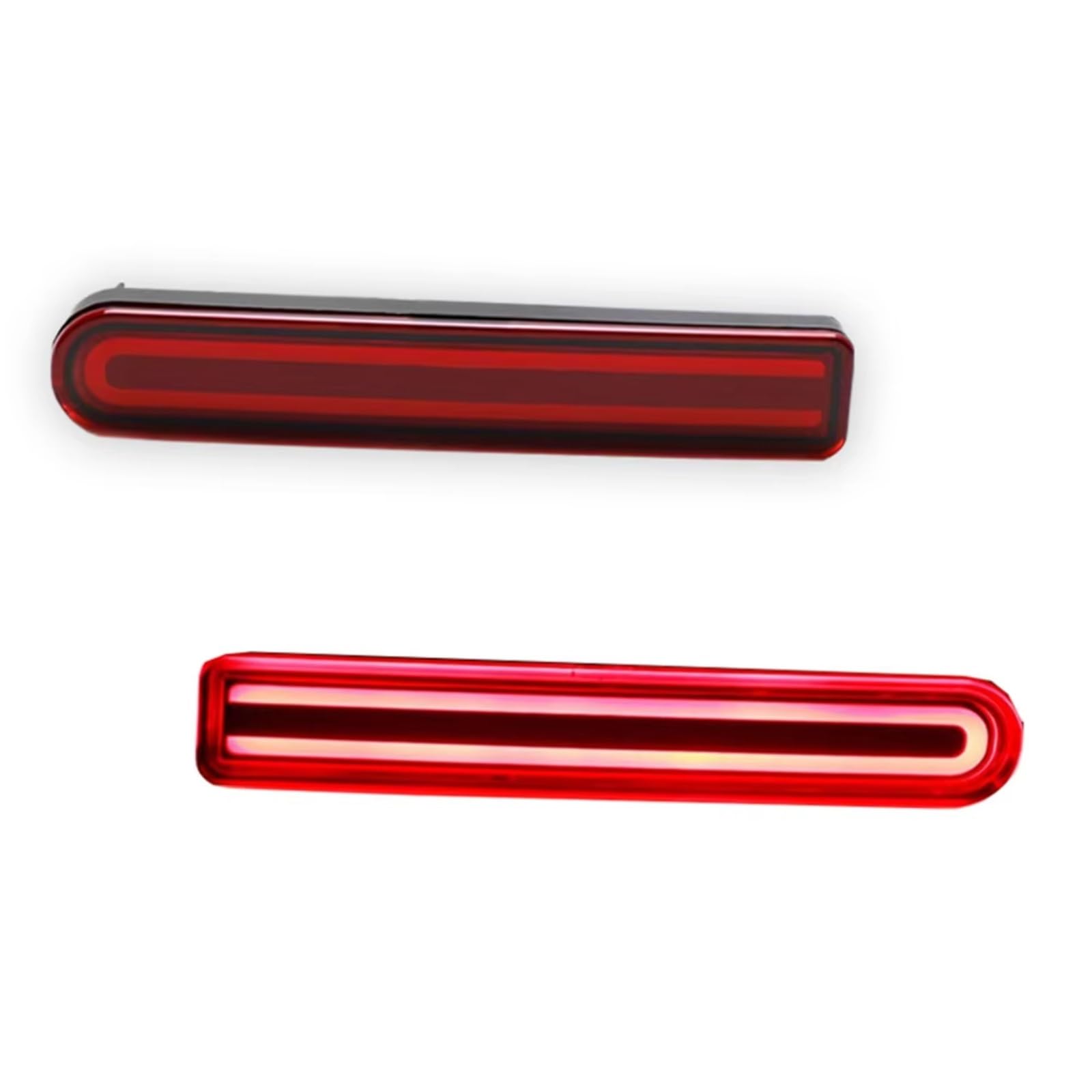 Car Bumper Reflector Compatible With Toyota For FJ For Cruiser 2007-2014 Rear Fog Lights Bumper Reflector Brake Tail Lights Sequential Turn Signal Lights(Red)