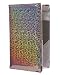 Of Course Holographic Glitter Server Book for Waitress and Waiter Zipper Pocket 5x8 Organizer Wallet | 10 Money Pockets | Original 2 Tone Interior | Cute Fits Aprons (Precious Metal)