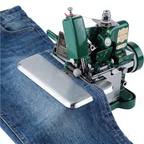 Máquina de Coser de overlock Industrial de Alta Velocidad, 3000 SPM con Dobladillo de 1 Paso: Hierro Fundido Ligero, reparación, Bordes Finos y tapicería