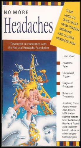 No More Headaches: Your Guide to Quick Relief From Tension, Migraine and Cluster Headache Pain (VHS VIDEO)