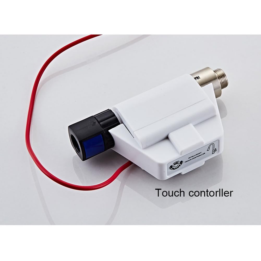 Controller touch intelligente con sensore a induzione per rubinetti da cucina con vano batteria, controllo touch estraibile per rubinetti da cucina, durevole, facile da usare B