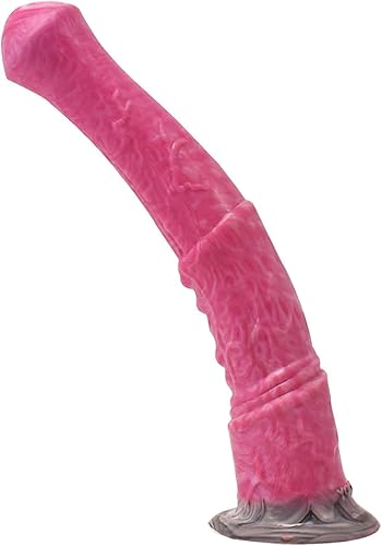 Miniatura 5 de Vibrador de consolador extra largo de 11.5 pulgadas con función de choque, vibradores de punto G para hombres con 10 modos de vibración, tapón anal