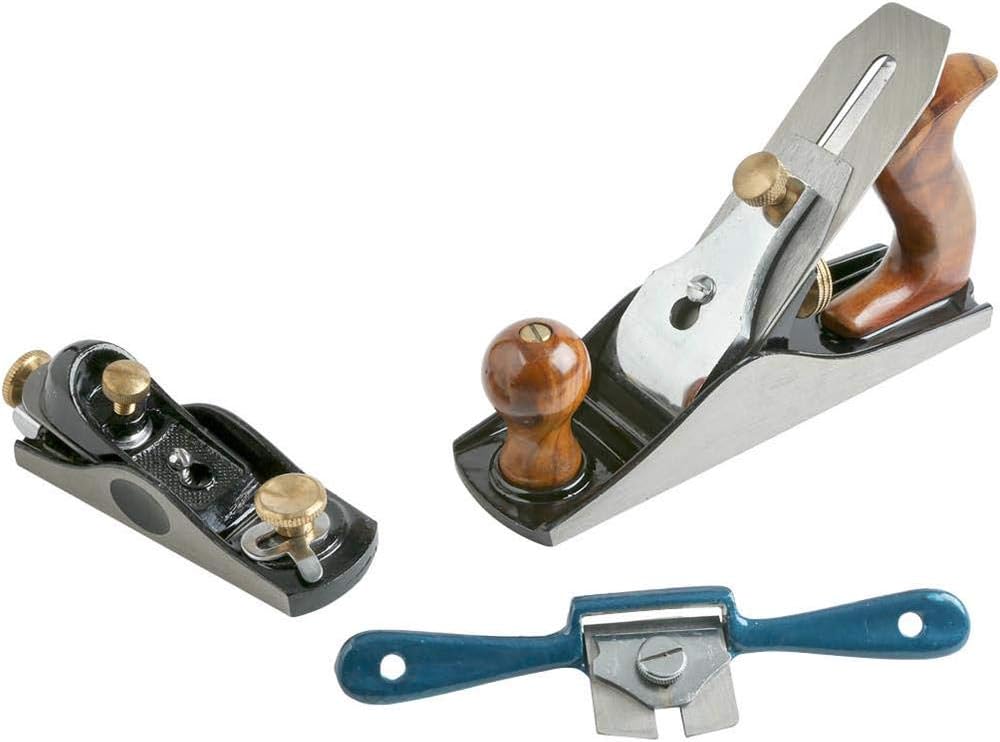 Grizzly H6243 3-Piece Woodworking Plane Set
