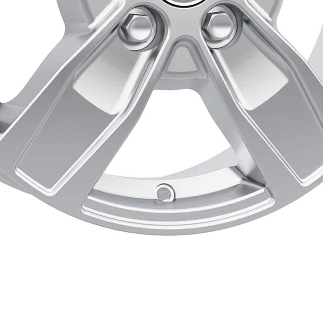 4x jantes en aluminium Autec QUANTRO 6.5x16 ET66 5x130 Brillantsilber