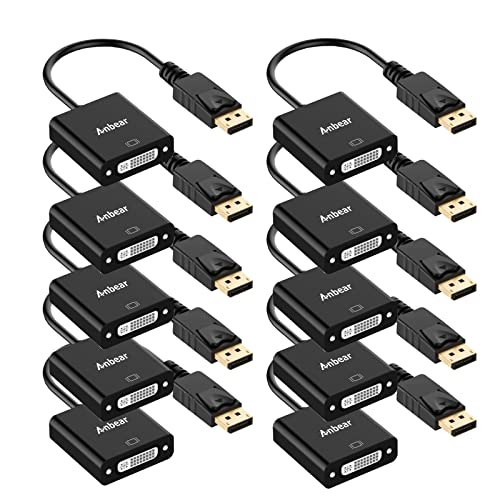 Adaptateur DisplayPort vers DVI lot de 10 câbles pour résoudre vos conflits d'écran