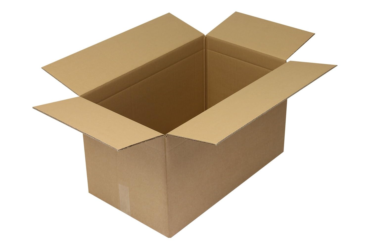 Faltkarton aus Wellpappe, 2-wellig, braun, Abm (LxBxH): 700x400x400mm, Qual. 2.5BC, 100 Stück, Verpackungsheld