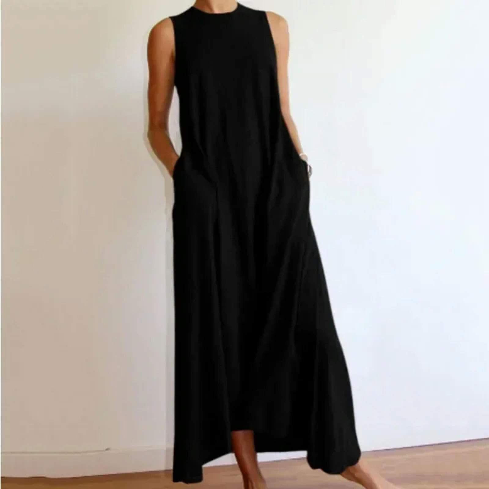 Vestito Abiti A Maglia Bodycon per Donne Abiti da Collo A Maglia per Donne Che Colpiscono di Grandi Dimensioni -Bianco-s