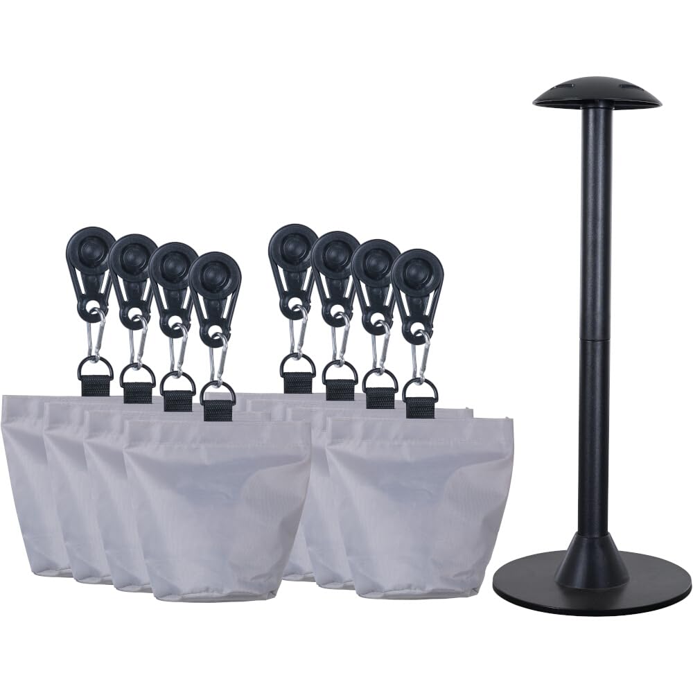 Abstandhalter AQUASHIELD inklusive 8 Sandsäckchen Zubehör-Set für Schutzhüllen