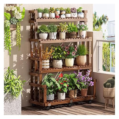 Support pour plantes à 4 étages pour optimiser les petits balcons - 2