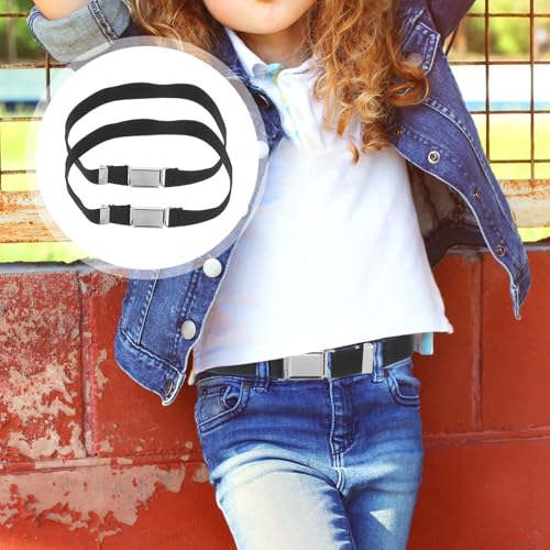 Waist Belt with Buckle Elastic Belt for for Uniforms and Everyday Wear Durable and Material Reliable2