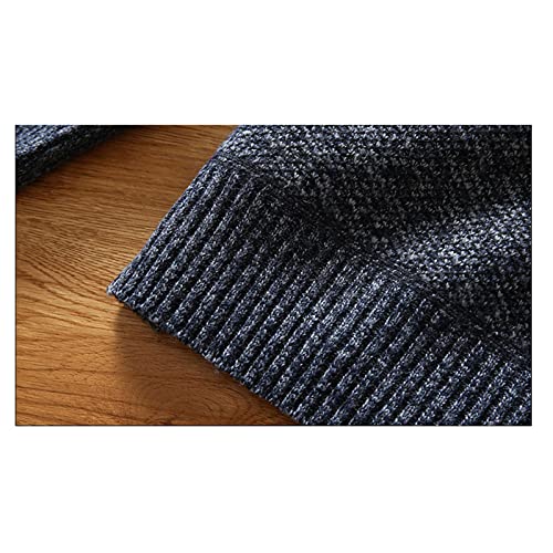Pull col roulé coupe ajustée bleu pour ne plus avoir froid