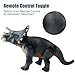 STEAM Life Walking Dinosaur Toy Triceratops Toy Robot Dinosaur Remote Control Dinosaur Toys for Kids 3-5 Light Up Dinosaur - Electronic Dino Toys for Boys and Girls 3 6 8 Year Old Gift Toy for Kids
