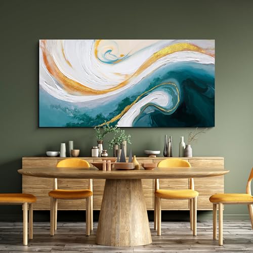 XLSJERST Abstract Canvas Wall Art for Living Room - Large