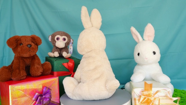 Watch WEIGEDU Rabbit Bunny Stuffed Animals Plush Toys on Amazon Live