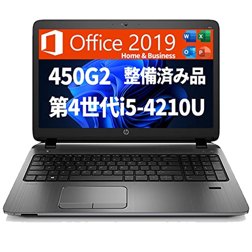 yςݕiz HP m[gp\R 450 G2/15.6^/Win 11/MS Office H&B 2019/4Core i5-4210U/8GB/SSD 512GB/WIFI/USB 3.0/HDMI/WEBJ/DVDhCu/