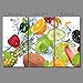 Colorful Various Fruit with Splash Water Wall Art Painting The Picture Print On Canvas Food Pictures for Home Decor Decoration Gift