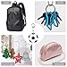 XIUBOSHI Pack of 6 Acrylic Keychains Showcasing Basketball Football Tennis Designs for Students Parents Family Fun Fashion Keychain