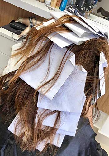 Papel Laminado para Mechas 11 x 25 cm espessura grossa