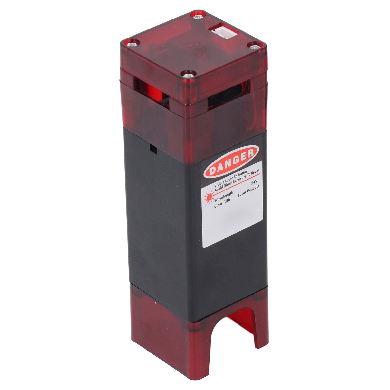 Laser Module, Laser Head 10W 24V Easy Cut Wavelength 445nm for Wood (Normal Version)