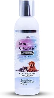 Eco Cleanser Pet Shampoo with Conditioner for Dog & Cat, 200ml Price In India