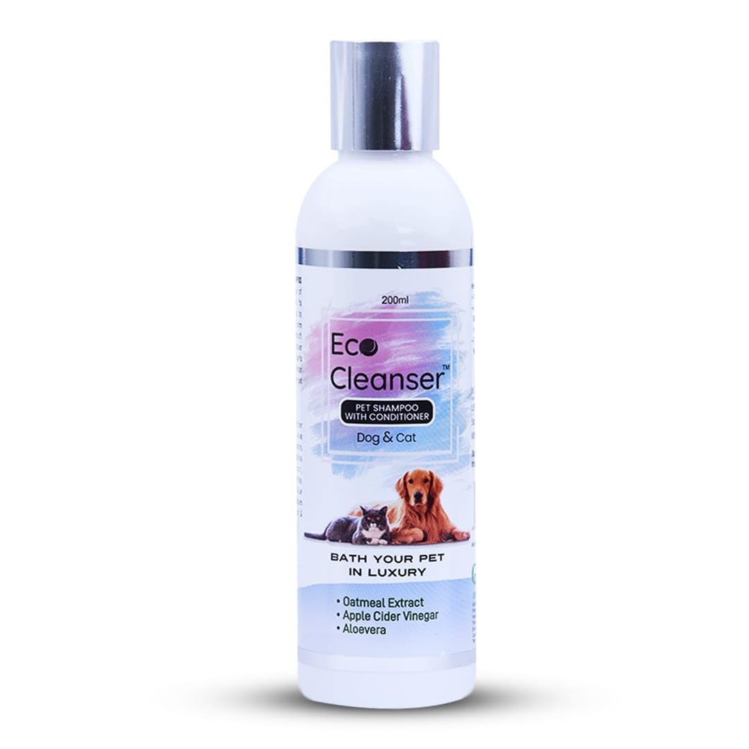 Pet Shampoo with Conditioner for Dog & Cat, 200ml