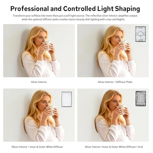 Godox UL-BOX-30 * 45 softbox rectangulaire diffuseur de lumière pour photographe - 4