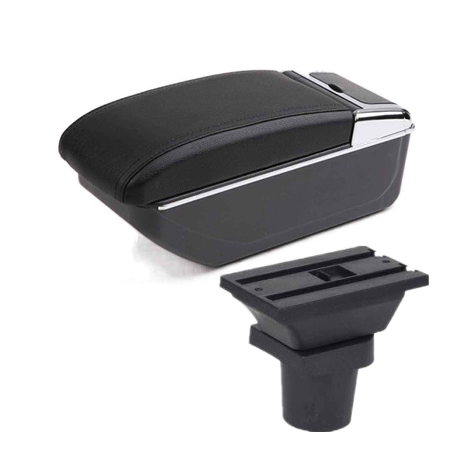 Baiqimv For Toyota For Aqua For Prius C Car Armrest Box Interior Parts Retrofit Car Armrest Center Storage Box With USB