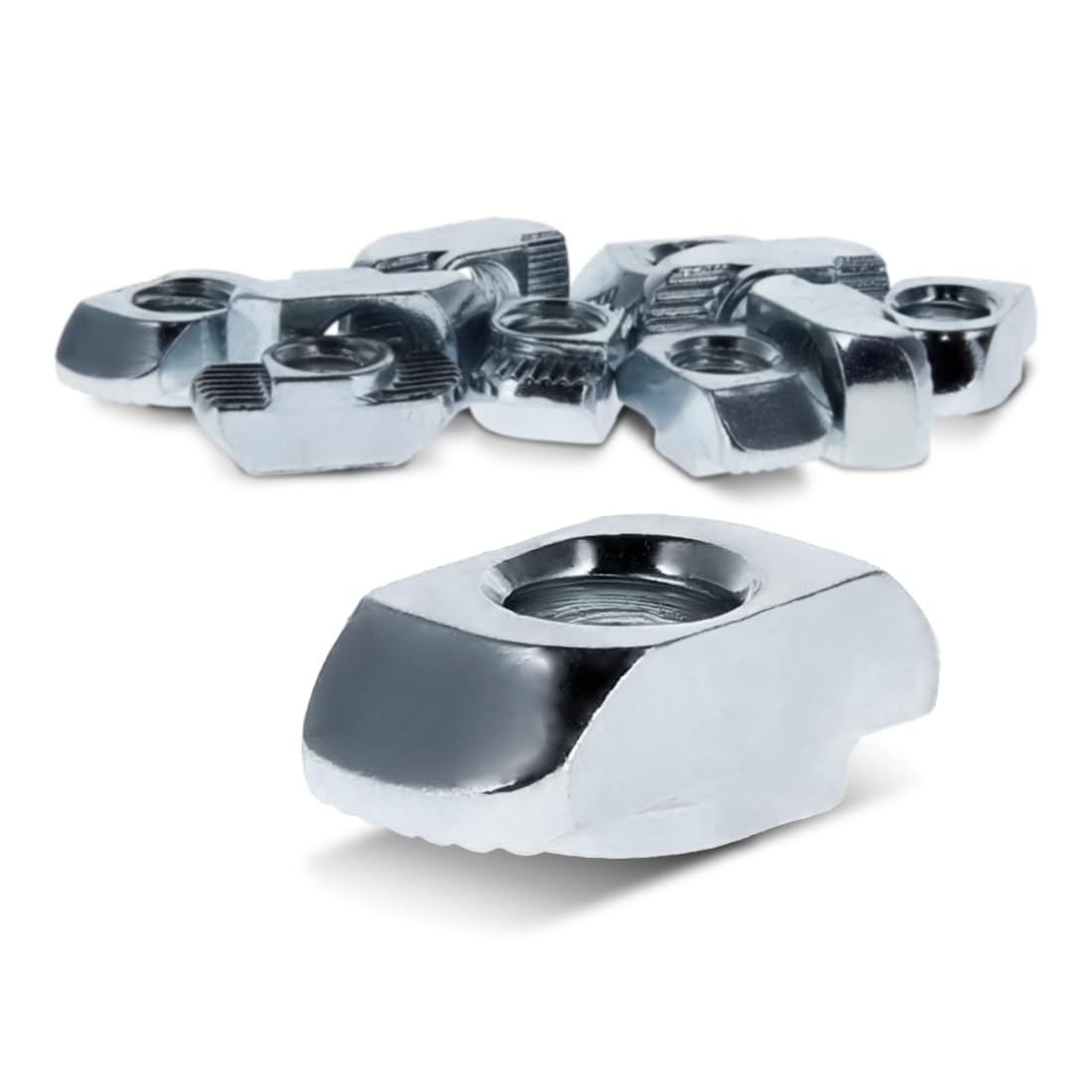 8020, 3933, 15 40 Series 1/4-20 Standard Drop in T-Nut Steel Nut T