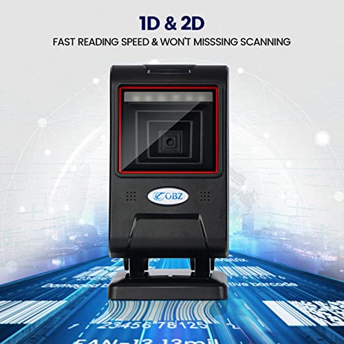 Lecteur code barre USB 1D 2D filaire compatible Windows - 5