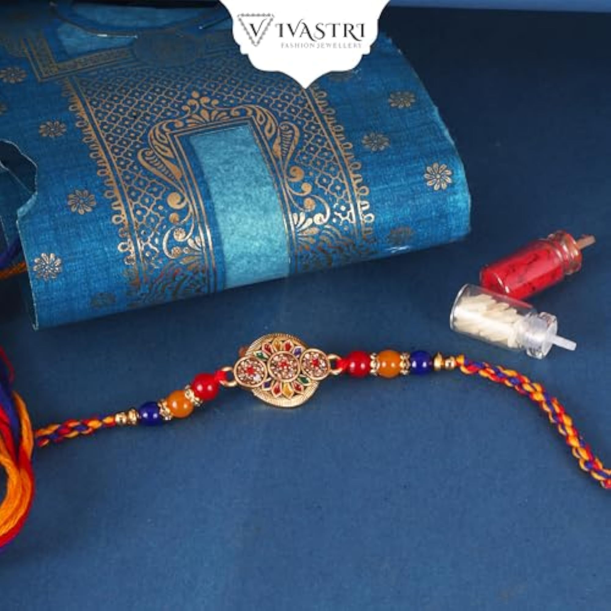 Premium Attractive Peacock Rakhi for Brother