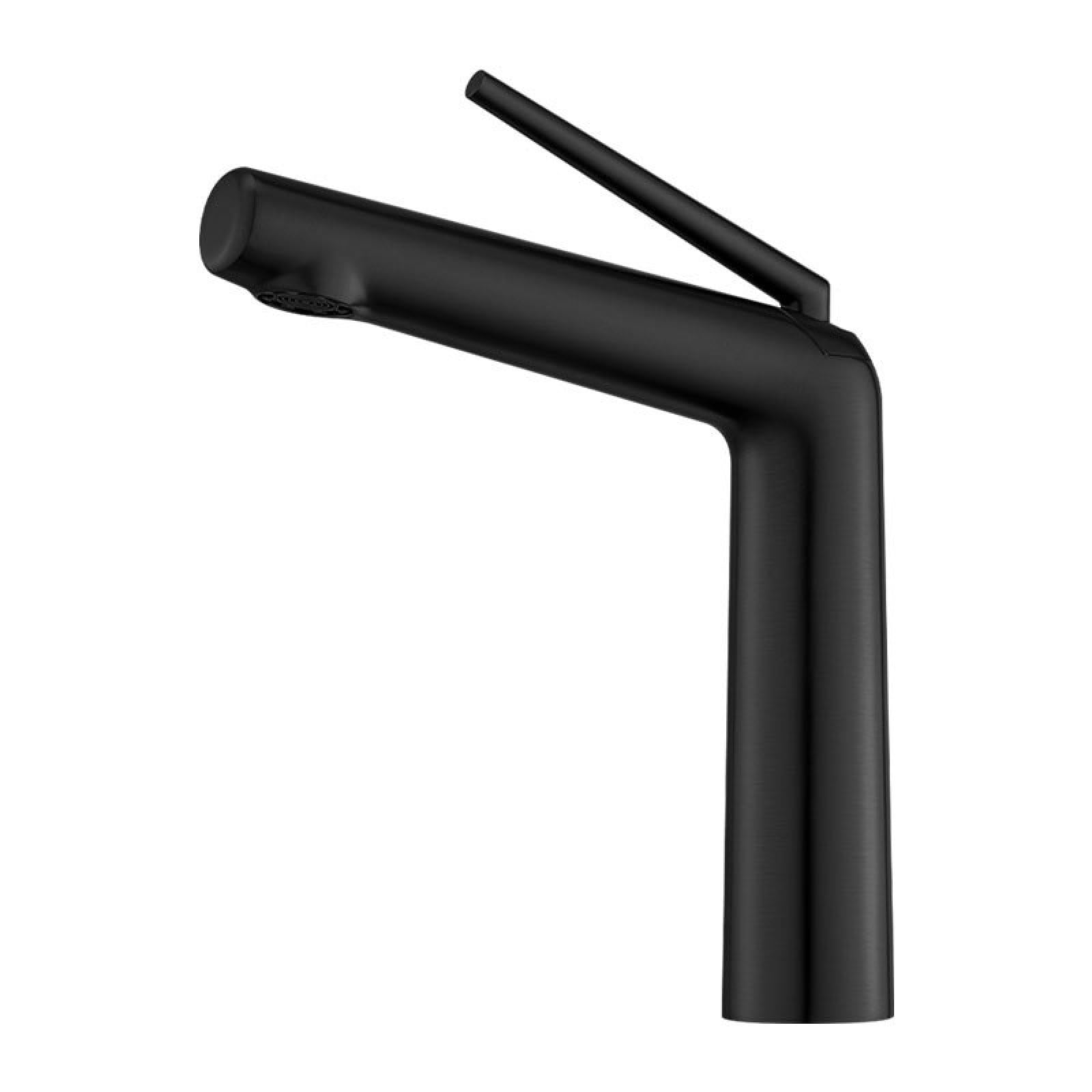 Fanjubei Black Bathroom Copper Hot And Cold Sink Faucet,