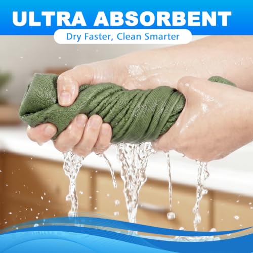Image of Washcloths Set, 100% Cotton, 3-Pack, 13 x 13 in, 2.5 Oz, Soft & Absorbent