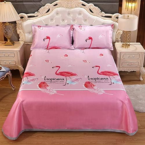 Y&C Cooling Mattresses 3D Printing Foldable Folding Summer Ice Silk Cover Cooling Mat with Pillowcases Set