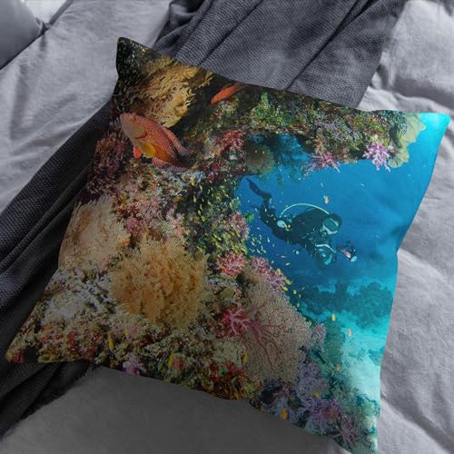 Housse de coussin lin canapé CEVAN pour protéger et embellir le salon - 4